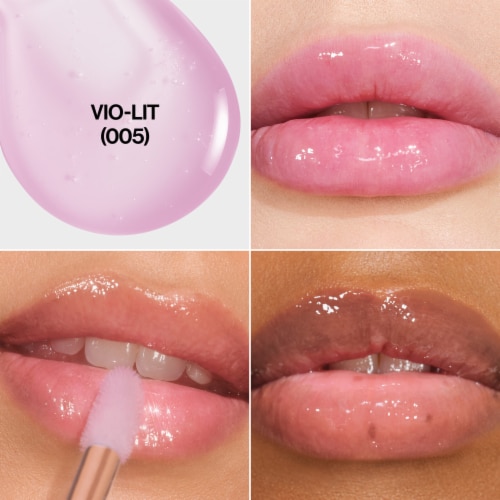 Revlon Super Lustrous Glimmer Lip Oil 005 Vio-Lit Perspective: back