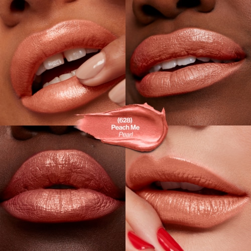 Revlon Super Lustrous Lipstick 628 Peach Me Perspective: back