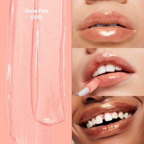 Revlon Super Lustrous The Gloss Lipgloss 205 Snow Pink Perspective: back