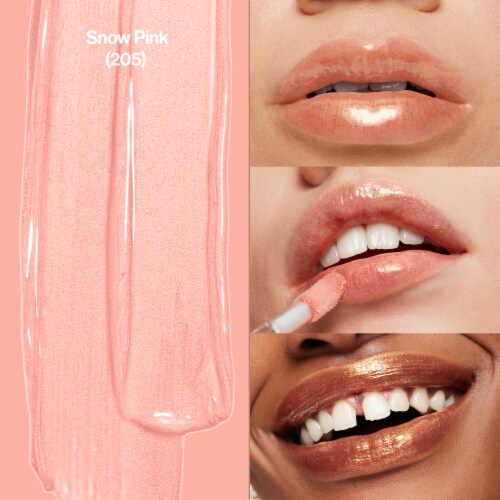 Revlon Super Lustrous The Gloss Lipgloss 205 Snow Pink Perspective: back