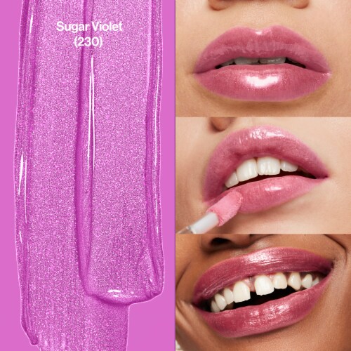 Revlon Super Lustrous The Gloss Lipgloss 230 Sugar Violet Perspective: back