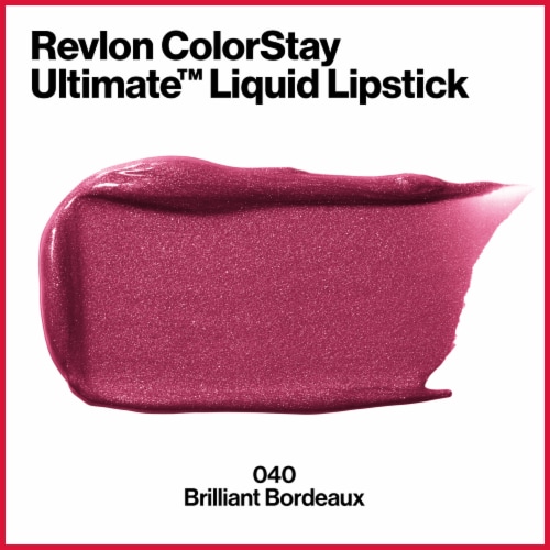 Revlon Colorstay Ultimate Brilliant Bordeaux Lipstick Perspective: back