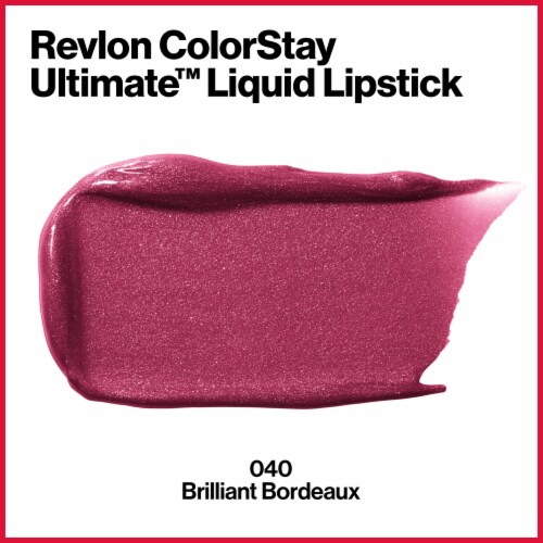 Revlon ColorStay Ultimate Liquid Lipstick 040 Brilliant Bordeaux Perspective: back