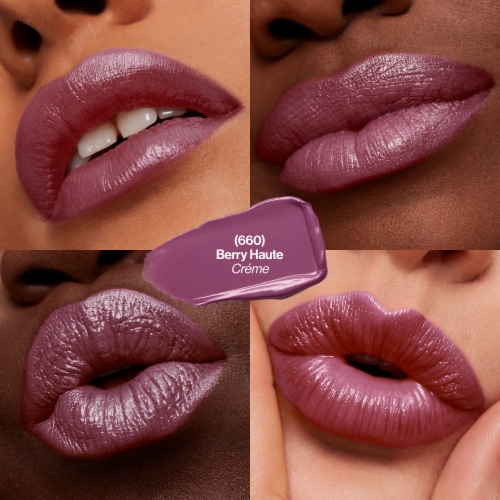 Revlon Super Lustrous Lipstick 660 Berry Haute Perspective: back