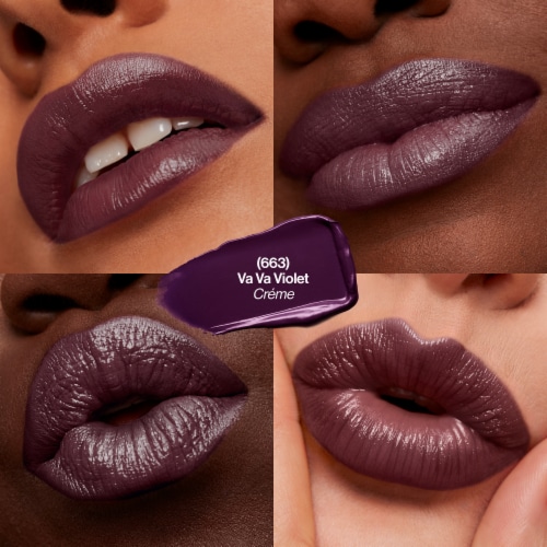 Revlon Super Lustrous Lipstick 663 Va Va Violet Perspective: back