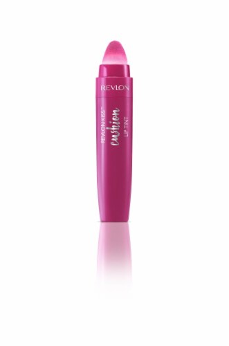 Revlon Kiss Cushion Lip Tint Berry Lit Lip Gloss Perspective: back