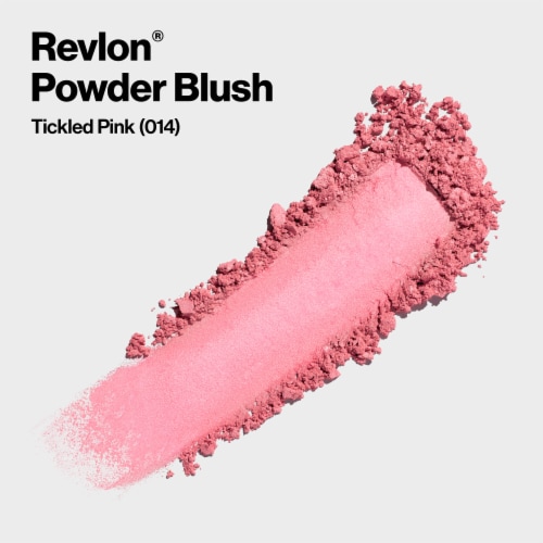 Revlon Tickled Pink Shimmer Powder Blush Perspective: back
