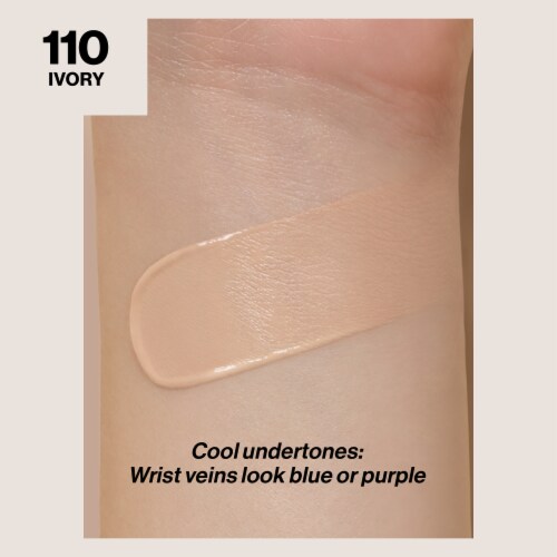 Revlon ColorStay Longwear Makeup Foundation For Combination/Oily Skin 110 Ivory Perspective: back