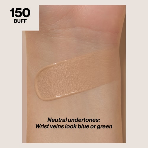 Revlon ColorStay Longwear Makeup Foundation For Combination/Oily Skin 150 Buff Perspective: back