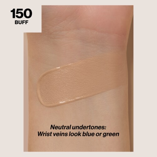 Revlon ColorStay Longwear Makeup Foundation For Combination/Oily Skin 150 Buff Perspective: back