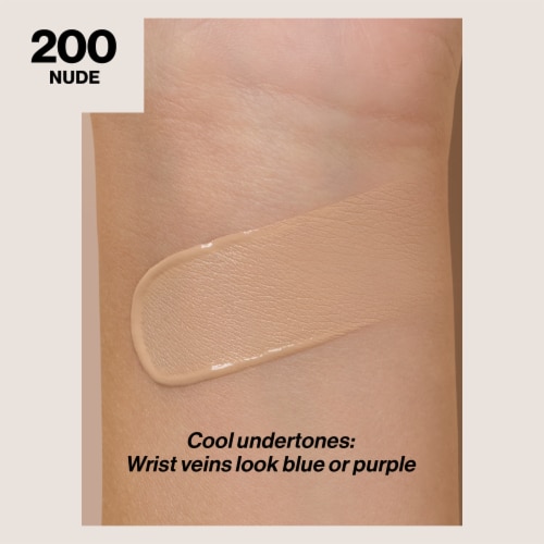 Revlon ColorStay Longwear Makeup Foundation For Combination/Oily Skin 200 Nude Perspective: back