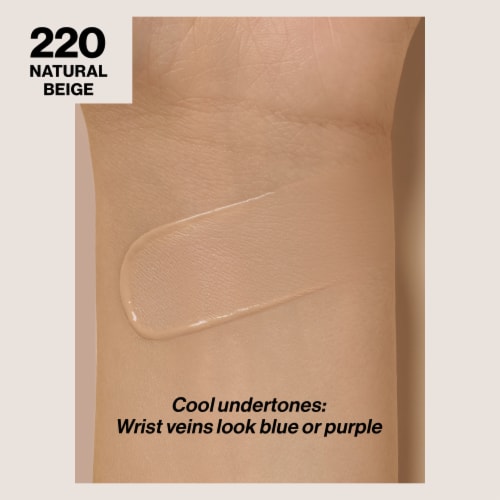 Revlon ColorStay Longwear Makeup Foundation For Combination/Oily Skin 220 Natural Beige Perspective: back
