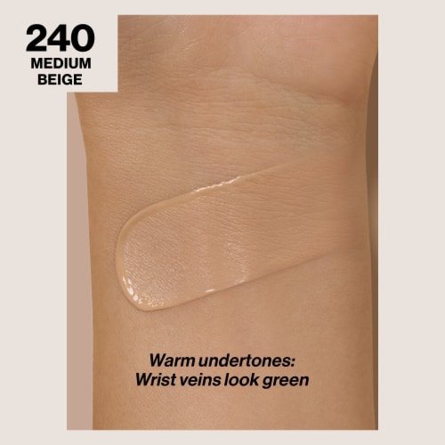 Revlon ColorStay Longwear Makeup Foundation For Combination/Oily Skin 240 Medium Beige Perspective: back