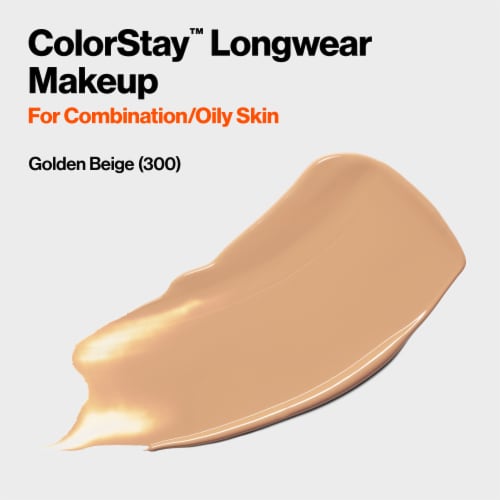 Revlon Colorstay™ Golden Beige Combination/Oily Skin Liquid Foundation Perspective: back