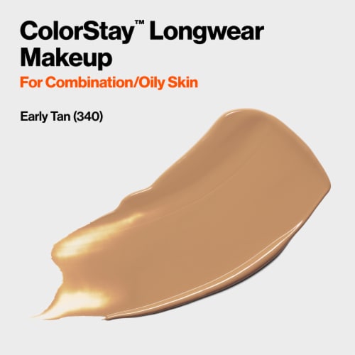 Revlon Colorstay™ Combination/Oily Skin 320 Early Tan Liquid Foundation Perspective: back