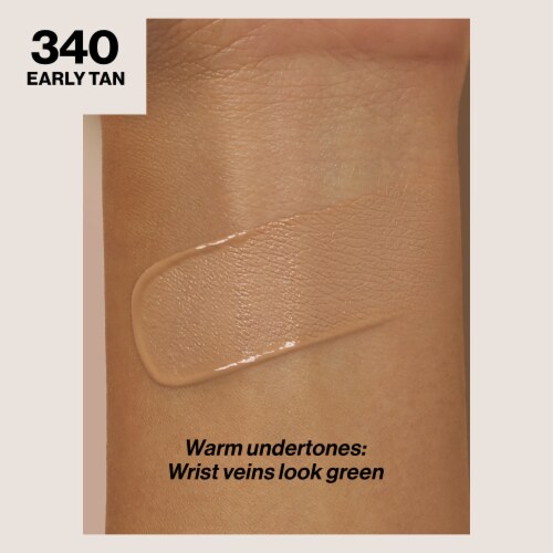 Revlon ColorStay Longwear Makeup Foundation For Combination/Oily Skin 340 Early Tan Perspective: back