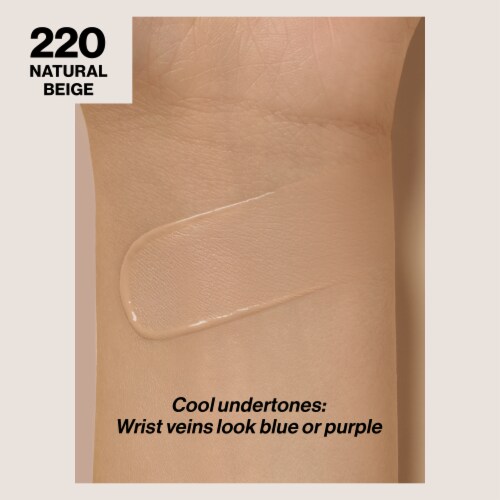 Revlon ColorStay Longwear Makeup Foundation For Normal/Dry Skin 220 Natural Beige Perspective: back