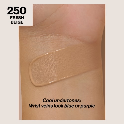 Revlon ColorStay Longwear Makeup Foundation For Normal/Dry Skin 250 Fresh Beige Perspective: back