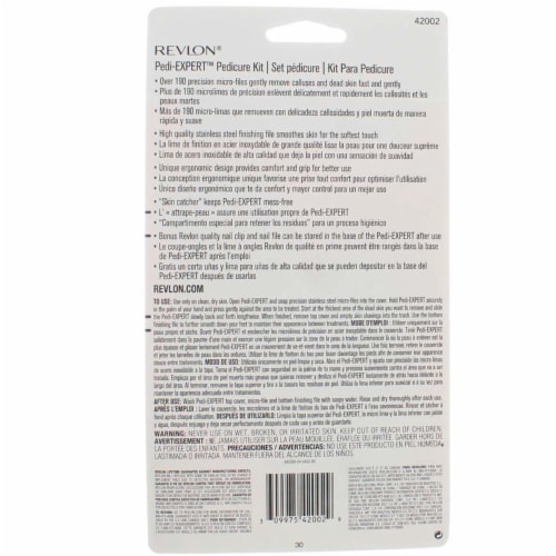 Revlon Pedi-Expert Kit Perspective: back