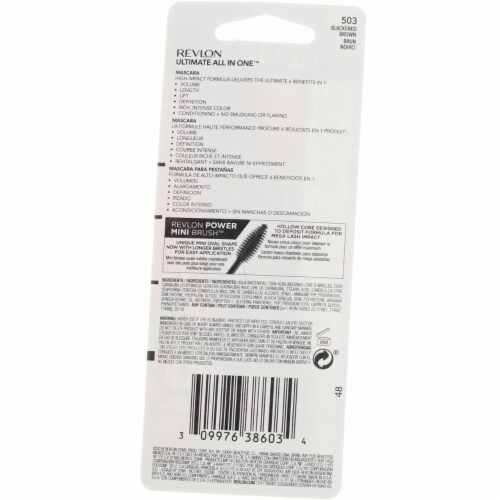 Revlon Ultimate All-In-One Mascara, Blackened Brown Perspective: back
