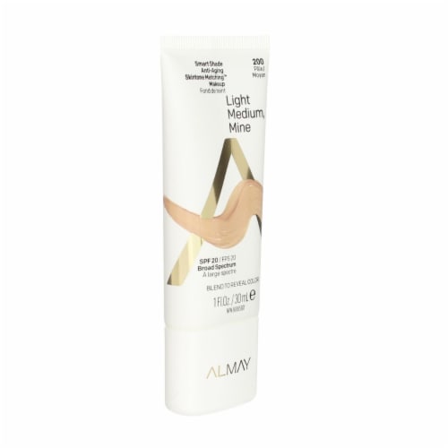 Almay Smart Shade 200 Light Medium Anti-Aging Skintone Matching Makeup Perspective: back