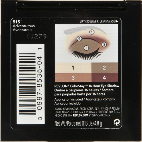 Revlon Colorstay Adventurous Eye Shadow Perspective: back