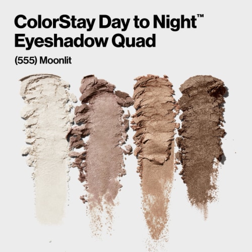Revlon ColorStay Day To Night Eyeshadow Quad 555 Moonlit Perspective: back