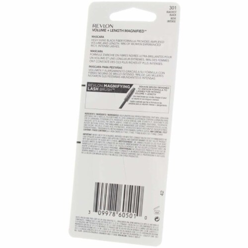 Revlon® Volume Length 301 Blackest Black Mascara Perspective: back