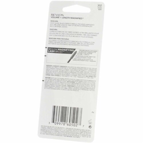 Revlon® Volume + Length Magnified 302 Black Mascara Perspective: back