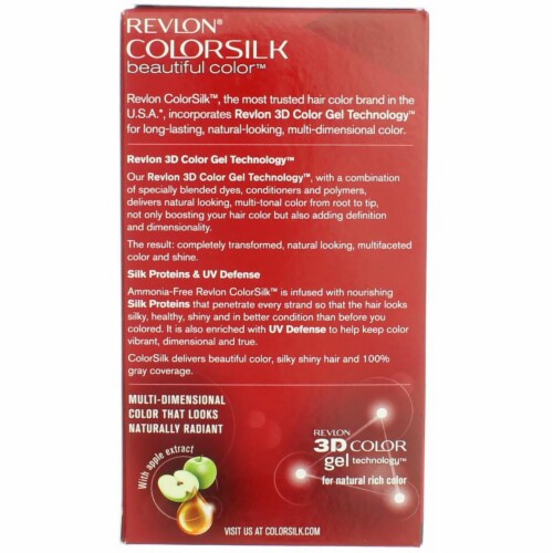 Revlon® Colorsilk 10 Black Hair Color Perspective: back