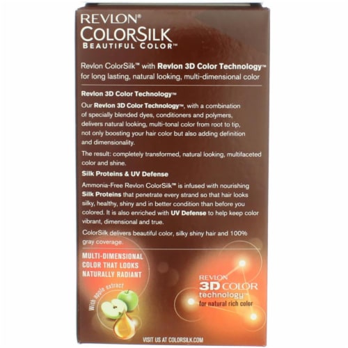Revlon® Colorsilk 42 Medium Auburn Hair Color Perspective: back