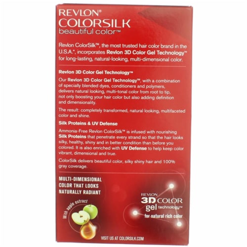 Revlon® Colorsilk Permanent Hair Color - 54 Light Golden Brown Perspective: back