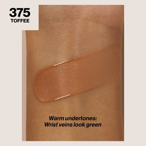 Revlon ColorStay Longwear Makeup Foundation For Combination/Oily Skin 375 Toffee Perspective: back