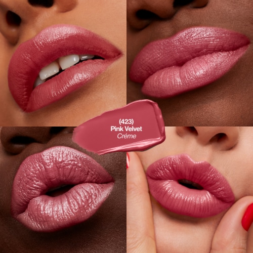 Revlon Super Lustrous 423 Pink Velvet Creme Lipstick Perspective: back