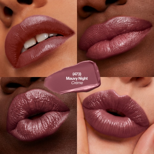 Revlon Super Lustrous Lipstick 473 Mauvey Night Perspective: back