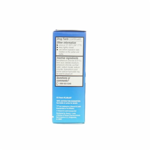 Bausch & Lomb Advanced Eye Relief Dry Eye Lubricant Eye Drops, 1 fl oz Perspective: back