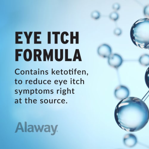 Alaway Allergy Eye Drops Antihistamine Drops for Itchy Eyes Works in Minutes Perspective: back