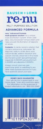 Renu Fresh® Advanced Formula Multi Purpose Solution Perspective: back