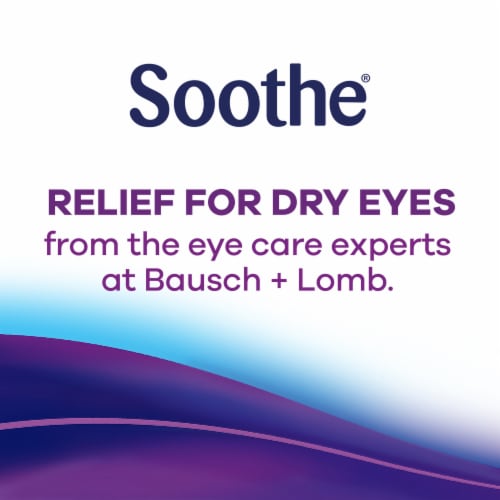 Soothe XP Eye Drops for Dry Eyes Xtra Protection Sterile Lubricating Eye Drops Perspective: back