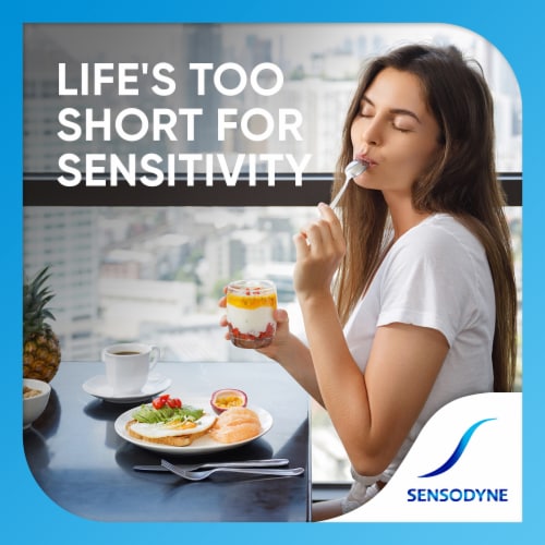 Sensodyne Complete Protection Sensitive Extra Fresh Toothpaste Perspective: back
