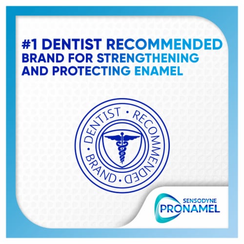 Sensodyne Pronamel Mineral Boost Whitening Action Enamel Toothpaste Perspective: back