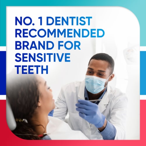 Sensodyne Sensitivity, Gum & Enamel Toothpaste For Sensitive Teeth, Antigingivitis, Mint Perspective: back
