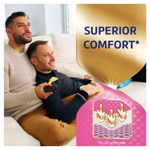 Poligrip, Power Max, Denture Adhesive Cream, Flavor Free, Power Hold + Comfort Perspective: back