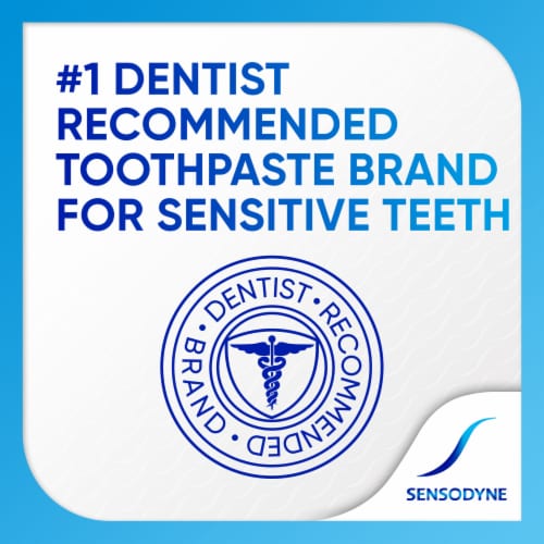 Sensodyne Complete Protection, Toothpaste For Sensitive Teeth and Cavity Protection, Extra Fresh Perspective: back
