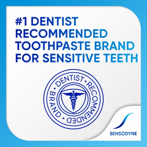 Sensodyne Complete Protection, Toothpaste For Sensitive Teeth and Cavity Protection, Extra Fresh Perspective: back