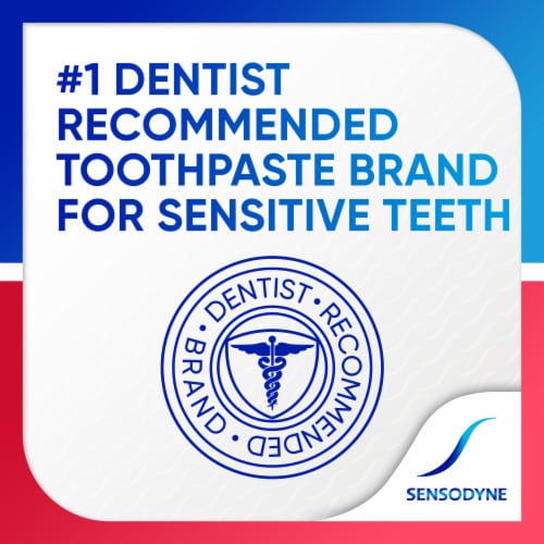 Sensodyne Sensitivity & Gum, Toothpaste For Sensitive Teeth, Antigingivitis, Whitening Perspective: back
