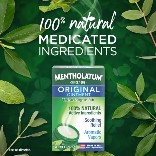 Mentholatum Original Aromatic Ointment Perspective: back