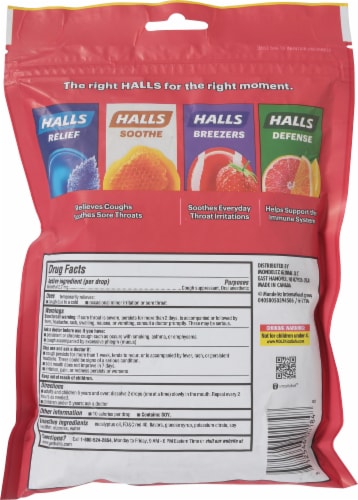 HALLS Strawberry Cough Drops Economy Pack, 80 ct - Harris Teeter HALLS Strawberry Cough Drops Economy Pack, 80 ct - Harris Teeter