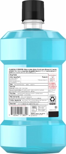 Listerine® Gum Therapy Glacier Mint Antiseptic Mouthwash Perspective: back