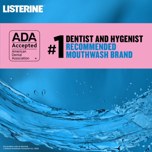 Listerine Smart Rinse Bubble Blast Mouthwash Perspective: back